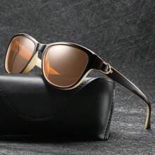 Lunettes modes polarisées œil de chat pour femme, marque de luxe, élégantes, pour la conduite, l'été, la plage et les voyages