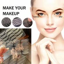 网状蕾丝双眼皮喷雾双眼皮贴片 女士化妆眼线胶带 隐形网状双眼皮胶带 美妆美眼快速打造欧式深眼窝 易于使用，价格实惠，适合作为圣诞礼物、化妆品、化妆工具、平价好物、礼物、女士礼物、圣诞礼物