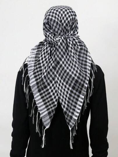 1pc Lightweight Tactical Desert Arab Headscarf Bandana, Outdoor Camping Surplus