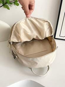 New Arrival Spacious Commute & Travel Backpack, Shoulder Bag, Hand Bag, Fashion Campus Style Bag, Perfectly Matching With Backpack Accessories, Back To School Essentials, Bag For School College