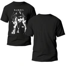 Playera Ñengo Flow – Real G4 Life 100% Algodón 02 - Negro - Ver 2