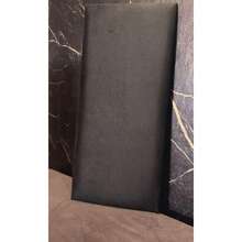 Upholstered L-Shaped Modular Headboard Kit For 45x20cm Rectangular Box Bed - ALL SIZES - IMMEDIATE SHIPPING - Black - View 2