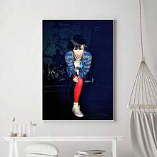 1 件墙面艺术海报乐队水晶城堡海报印刷海报墙画卧室客厅墙壁酒吧餐厅帆布可选框架 - 彩色 - 查看 22