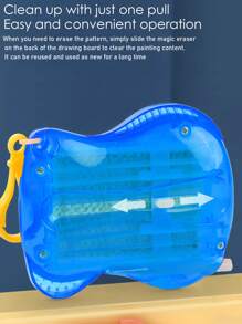 Cute Magnetic Writing Board Mini Handwriting Board Keychain Small Backpack Decor Drawing Board