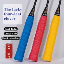 9pcs/2pcs Badminton Racket Grip Tape, Handle Grip, Low Glue, Wrap Tape, High-End Racket Grip, Suitable For Match, Training, Entertainment, Solid Color, Wrap, Protective, Shock Absorbing, Anti-Slip, Breathable Grip Tape, Sweatband, Also Applicable To Steering Wheel, Fishing Rod, Bicycle, Motorcycle, Dumbbell, Barbell, Ring, Baseball Bat, Golf Club, Pickleball, Tennis, Squash And Various Sports & Fitness Equipment And Work Tools Handles, Personalized, Cheap And Affordable Gift