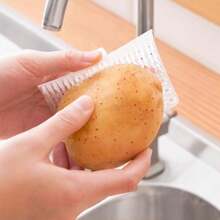1pc Curved Fruit & Vegetable Cleaning Brush, Multi-Functional Potato Cleaning Tool For Kitchen