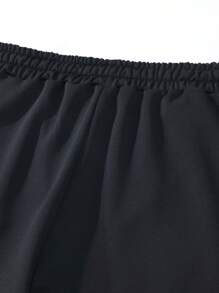 Pantalones jogger con cordón y estampado de letras para hombres, de ajuste holgado y casual con bolsillos, aptos para primavera/otoño, adecuados para vacaciones, actividades al aire libre, ir al trabajo, pesca, campamento, regalo para novio/esposo