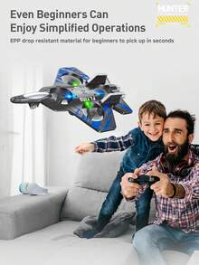 CZ01 航模遥控飞机 特技高度设定 抗摔 泡沫 重力滑翔机 特效彩灯 控制简单 生日礼物