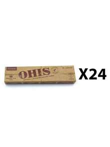 24 Bücher/Set, 110MM extra große Rollpapiere mit Filter, 32 Blatt + 32 Blatt/Buch langsam brennende Rollpapiere, Einweg-Rollpapiere für den täglichen Gebrauch, Weihnachtsgeschenk, Halloween-Geschenk, Valentinstags-Geschenk, Neujahrgeschenk, Party- und Feiertagsbedarf - gemischte Farben - Übersicht 12