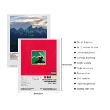 6pcs Set Frameless Graduation Album Cover Canvas Poster, Vibrant Anime Design With " Graduation" Text, Perfect For Home, Office, Bar, Cafe, Hotel Decor, Cafe Decoration | Anime Style Poster | Durable Canvas Material, Poster