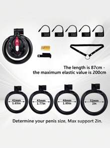 Male Inverted Negative Chastity Cage With 4 Rings Set, Small Men Flat Chastity Device Lock, Realistic Pussy Penis Cage Design, BDSM Bondage Adults Sex Toys For Gay Couples (Pink)