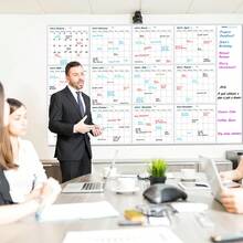 干擦挂历 12 个月年度计划表、返校日、学校用品