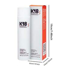 2PACK K18 Leave-In Molecular Hair Mask Hair Care Products, Containing Hair Keratin ,Hair Care,Repairs Dry Or Damaged Hair, Reverse Hair Damage From Bleach, Color, Chemical Services & Heat 150ML,Suitable For Morning And Evening Use,Halloween Gift - 2PACK - 查看 8