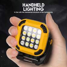 1 Pc COB Worklight Spotlight Camping Tent Light With Hook And Magnet, Repair Lamp Emergency Lighting