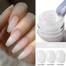 XEIJAYI 24Pcs 15ML Ice-Through Color Gel Nail Polish Semi Permanent Nail Art Soaking UV LED Nail Salon DIY Nail Salon Gel For Spring And Summer Nails - Multicolor - View 32