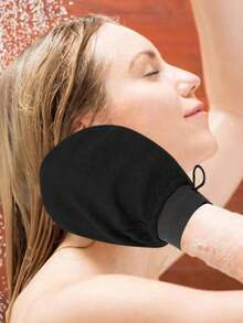 全新 2 件去角质手套，身体去角质手套双面身体磨砂手套死皮去除手套深层身体磨砂男女适用，沐浴去角质淋浴手套，深层去角质手套，令肌肤光滑亮泽