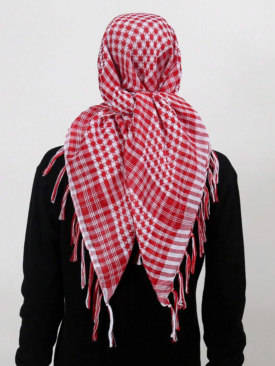 1 pieza Pañuelo/Chal militar táctico ligero para desierto árabe para acampada al aire libre - multicolor - Ver 1