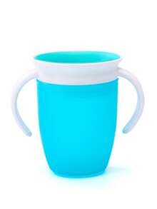 360°防漏、不含 PVC 的幼儿吸管杯，配有易握手柄 - 耐用、可手洗的饮水训练水壶 - 彩色 - 查看 15