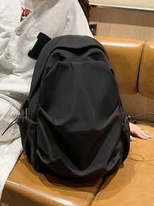 Mochila universitaria impermeable, mochila escolar ligera y casual, mochila para portátil universitaria para hombres y mujeres, mochila de viaje resistente al agua para instituto, secundaria y primaria. Mochila para estudiantes adolescentes niños y niñas. Se envían versiones nuevas y antiguas aleatoriamente.