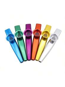 Metal Kazoo With Storage Box, Aluminum Alloy Kazoo, Compact Guitar & Ukulele Accompaniment Instrument, Portable Pocket Musical Instrument For Instant Playing, Musical Instrument Gift