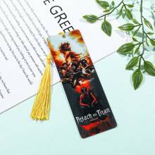 bandai 1pc Anime Bookmark Marker Saiyan Warrior Acrylic Bookmark Gift For Manga Fan Book Fan Reading Marker