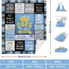 Graduation Gifts, Graduation Gifts For Him Her, 2025 Graduation Blanket, Class Of 2025 Graduation Gifts, 2025 Graduation Gifts, High School College Graduation Gifts, Class Of 2025 Blanket, Graduation Decorations 2025 - Grduation Decorations, Graduation Banner - Stkye1 - 查看 5
