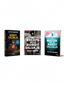 COLECCIÓN ROBOT SALVAJE 1,2,3  Pasta Blanda - Libro único - Ver 1