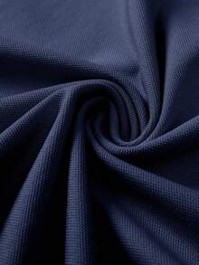 Men's Printed Polo Shirt, Men's Top, 230g Polyester Comfortable Breathable Summer Casual Printed Golf Polo Shirt 1. - 藏蓝色 - 查看 6