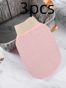This 3 Piecesdeep Exfoliating Glove Set Is Smooth And Brightening. It Is A Gentle Yet Effective Exfoliating Handbag For Body Scrubs And Showers To Clean Dry Dead Skin. It Is A Korean Exfoliating Glove That Clearly Removes Dead Skin And Is Perfect For Self-Tanning Or Keratinization Of Hair. Made Of 100% Viscose Fiber, It Is Easy To Store And Simple To Use.