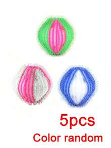 Bola de lavandería de nailon, anti-pelusa, recolector de pelusa para lavadora, quitapelo de gato, bolsa filtro quitapelo, quitapelo para el hogar - Multicolor - Ver 10
