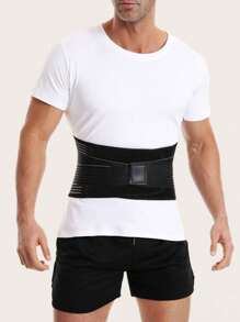 1 pièce, Ceinture de taille pour hommes, Ceinture de fitness et de sport, Ceinture en plastique pour hommes, Entraînement professionnel de basket-ball, Accroupissements profonds, Traction difficile, Compression abdominale, Équipement de course, Outils de mise en forme, Accessoires de taille pour le sport, Ceinture de maintien de la taille