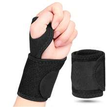 Estabilizador de pulgar y muñeca reversible, para alivio del dolor de pulgar de BlackBerry, dedo en gatillo, artritis, tendinitis, esguince y síndrome del túnel carpiano, ligero y transpirable