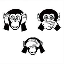 Set Of 3 Funny Metal Monkey Wall Decor – Black Metal Hanging Monkeys For Outdoor Or Indoor Use – Versatile Wall Art For Living Room, Bedroom, Or Bathroom