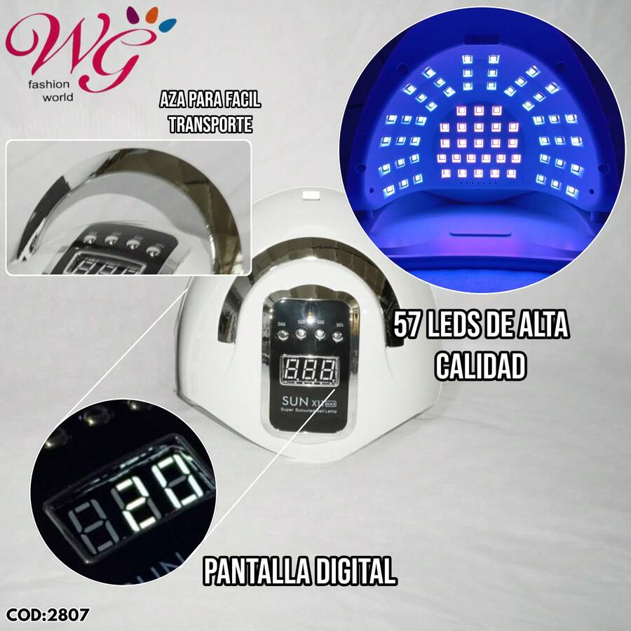 Professional Nail Lamp X11 MAX - White - View 1