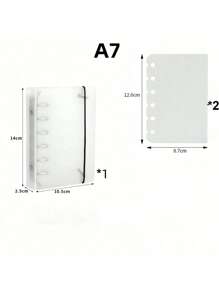 Nail Art Displayed Album With Refillable Pages For Storing Nail Samples And Designs
