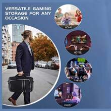 Carrying Case Compatible With PlayStation5 Console Travel Bag For PlayStation5 Carrying Case+ For P5 Slim/P5 Stand And Cooling Station