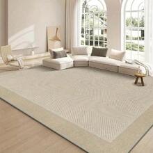 Premium Large Area Rug, Weighing Up To 1000g/M², Upgraded Extra-Thick Version For Enhanced Comfort Underfoot. Features Innovative Craftsmanship That Is Wear-Resistant, Water-Absorbent, And Colorfast. Distinctive Khaki Diagonal Stripe Pattern Creates An Elegant Look. Carpet Room Decor Bathroom Accessories Back To School