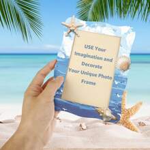 21pcs Modern Wooden Photo Frames – Horizontal Tabletop Frames, Wooden Finish For Desk Display, DIY Painting & Doodling Frames – Home Decor, Unique Birthday Gift For Garden, Courtyard & Festival Decoration​