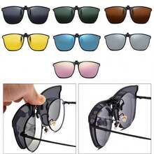 Men Women Fashion Glasses Anti-Glare Flip Up Driving Glasses Outdoor Sunshade And Fashion Glasses Driver's Goggles Night Vision Glasses - Multicolor - View 7