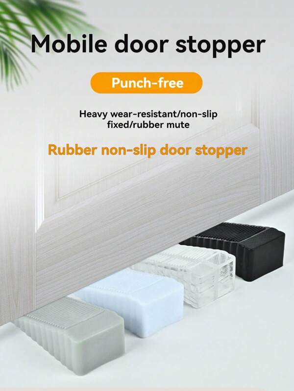 Portable Door Stopper, Door Wedge, Heavy Duty Chock, Bumper Guard, Suitable For Home And Office, Best Gift For Birthday, Graduation