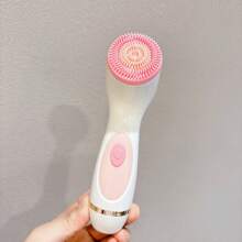 Popular Mini Electric Silicone Face Scrub Brush 500mAh Rechargeable Facial Cleanser For Home Body Care Pore Cleanser For Optimal Skin Health