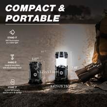 4pcs Solar Camping Lantern, Collapsible LED Solar USB Rechargeable Lantern Flashlight Emergency Hanging Lights For Camping Hurricane Equipment Power Outages Supplies Storm Survival Kit Indoor Outdoor