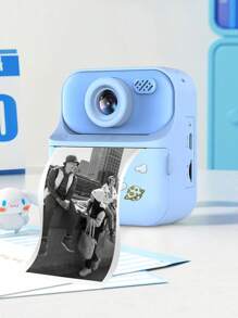 New Instant Camera Digital Camera, Mini Printing Camera Toy High Definition Printing Camera, Best Gift Choice For Christmas, Birthday, Graduation Season (Come With 1 Roll Of Printing Paper)