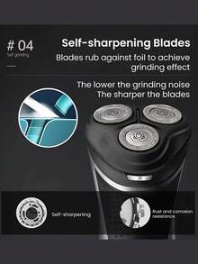 PHILIPS S2305 电动剃须刀，风力切割系统，3D浮动刀片+弧形刀网，1小时快速充电 - 彩色 - 查看 2