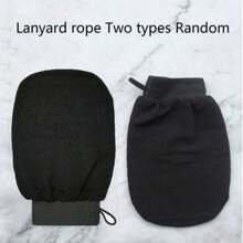 1/2pcs Deep Exfoliating Gloves, Soft And Shiny - Body Exfoliation For Bath And Shower - Cleanses Dead And Dry Skin - Gentle Yet Effective Exfoliating Gloves, Visibly Remove Dead Skin, Great For Skin Rejuvenation Or Treating Hair Follicles, Made Of 100% Viscose