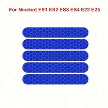 84毫米 X 15毫米 警告反光贴纸 适用于 Ninebot ES1 ES2 ES3 ES4 电动滑板车、装饰配件