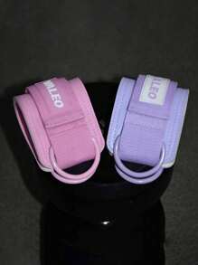 1 pièce Bandes de résistance pour les chevilles avec attaches, poids pour les chevilles pour les cuisses et les fesses, bande de résistance pour la flexion des hanches, équipement de fitness des fessiers pour entraînement à domicile pour femmes