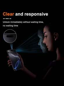 4 Pcs Privacy Screen Protector Compatible With IPhone 17/17 Pro/17 Pro Max/17e/Air/16/16e/15/14/13/13 Pro/12/11/16 Pro Max/15 Pro Max/14 Pro/Plus/X/XR/XS Max, 9H+ Tempered Glass Film, Dynamic Island Compatible, Anti-Scratch, Full Coverage, Privacy Anti-Peeping - Black - View 3