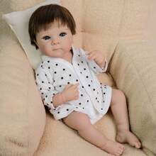 Muñeca bebé renacida NPK de 18 pulgadas, muñeca de vinilo de Body completo de niña Bettie con piel multifacética pintada en 3D, con venas visibles, muñeca coleccionable realista como regalo de Navidad