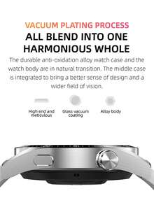 D8 Smartwatch für IOS und Android Handys, Uhren für Männer Frauen IP68 wasserdichte Smartwatch Fitness Tracker Uhr mit Herzfrequenz-/Schlafüberwachung, Schrittzähler Kalorienzähler (Silber)